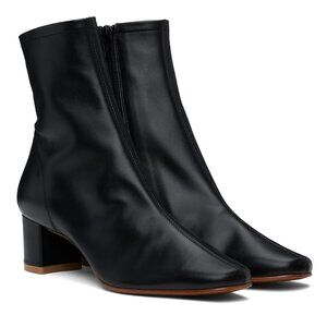 BY FAR Sofia Black Leather Boots